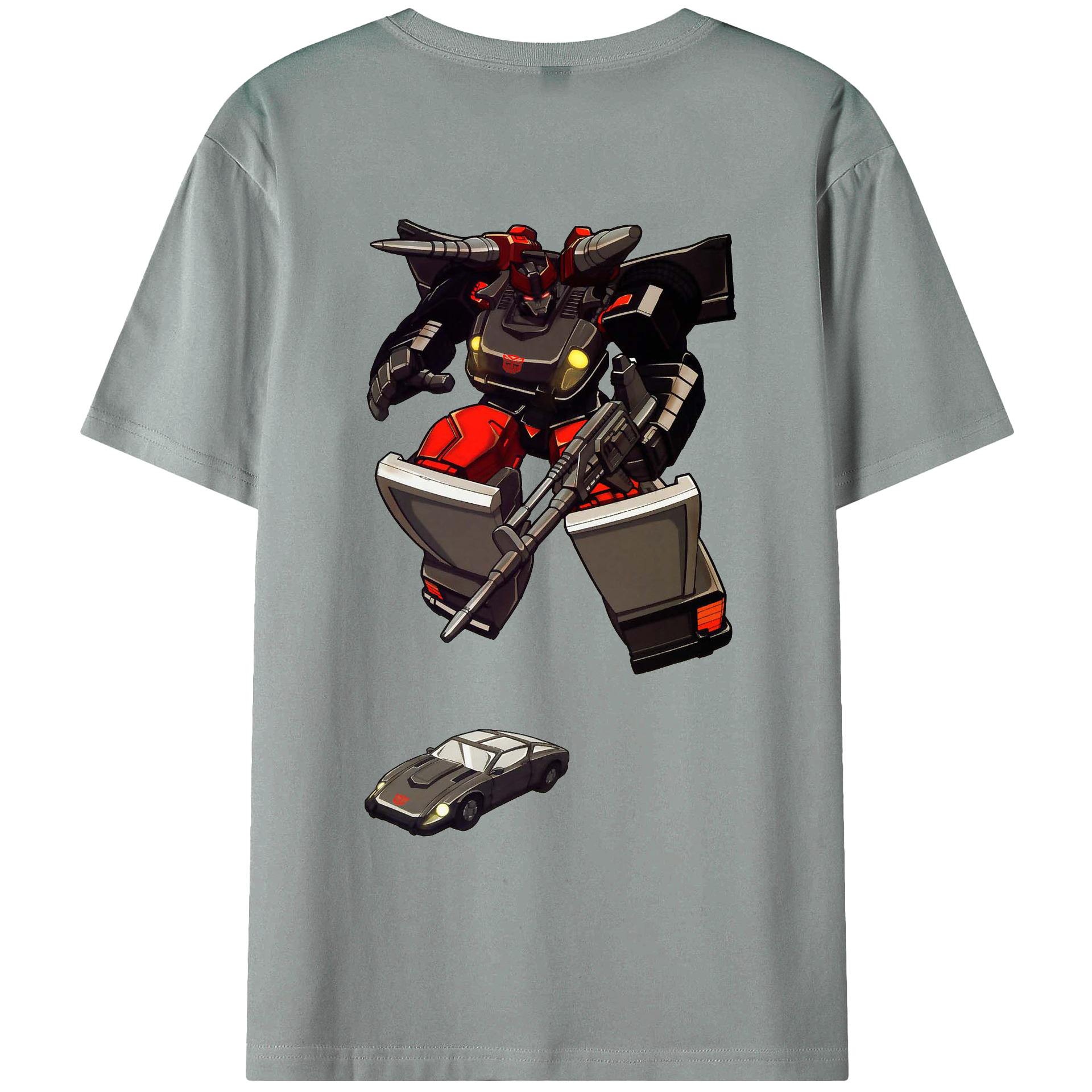 （画像用）  綿100％ メンズ半袖Tシャツ（バックプリント） 通気性